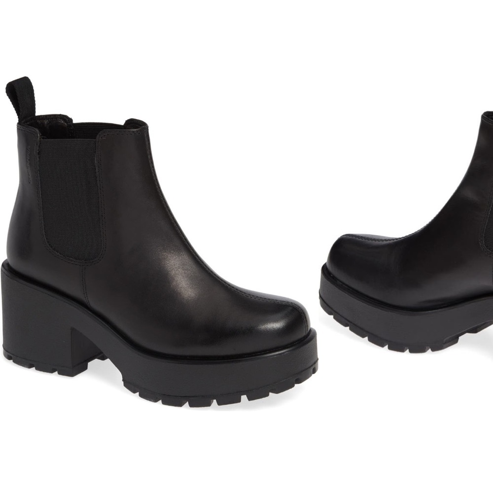 Vagabond Dioon Platform Chelsea Bootie